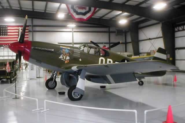 P-51C on display at the Warhawk Air Museum in Nampa, Idaho P-51C on display at the Warhawk Air Museum in Nampa, Idaho